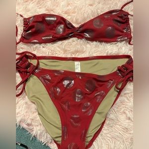 Victoria’s Secret polka dot bikini